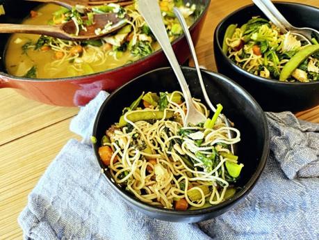 Easy Asian Noodle Bowl