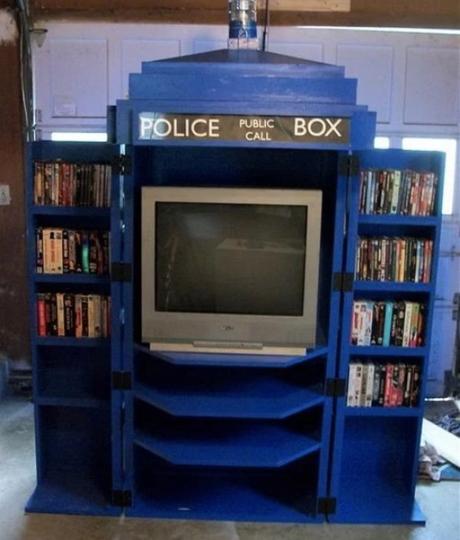 TARDIS TV cabinet