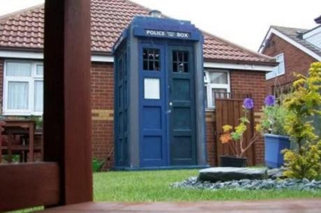 TARDIS Garden Shed