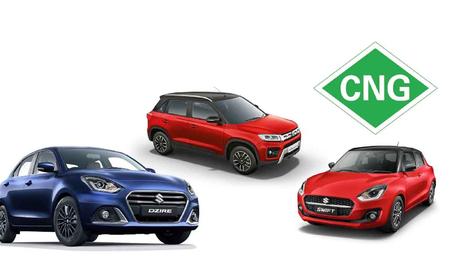 That's called dadagiri!  Out of 100 CNG vehicles sold in the country, 74 are from Maruti Suzuki