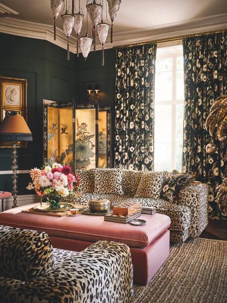 Take a tour of fashion designer Alice Temperley’s eclectic Regency mansion