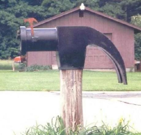 Hammer Mailbox