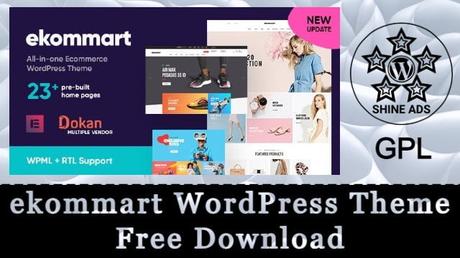 ekommart WordPress Theme Free Download