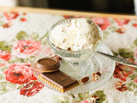 Homemade Butter Pecan Ice Cream