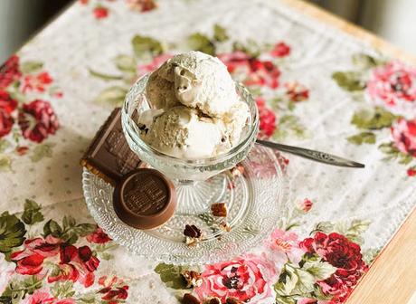 Homemade Butter Pecan Ice Cream