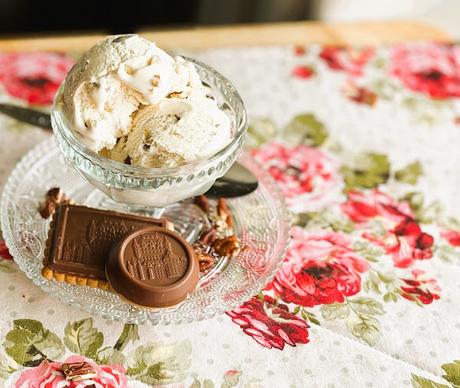 Homemade Butter Pecan Ice Cream