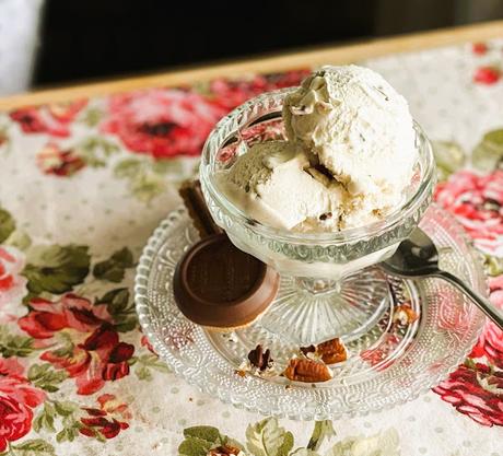 Homemade Butter Pecan Ice Cream