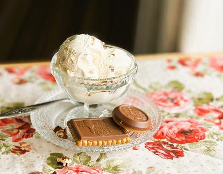 Homemade Butter Pecan Ice Cream