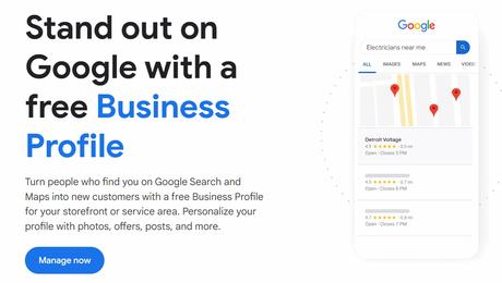 google business profile for HVAC businesses 