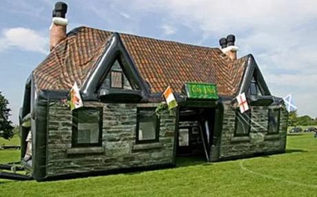 The Hogshead Inflatable Pub