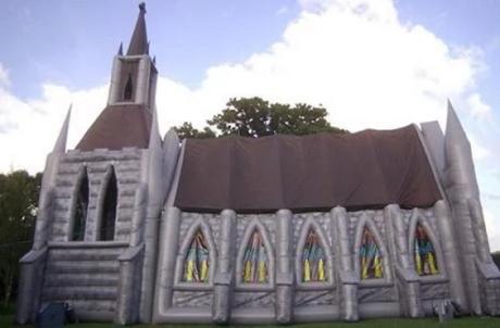 Inflatable church