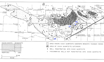 South Dakota's ancient rock is hiding under the covers (mostly)