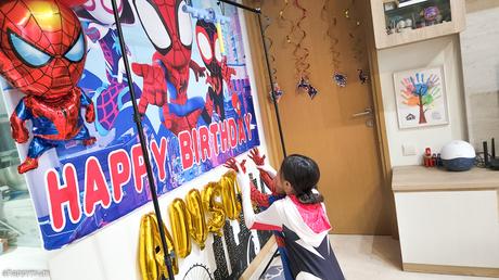 Your Friendly Neighbourhood Spider-Man - Ansel is 3!