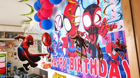 Your Friendly Neighbourhood Spider-Man - Ansel is 3!