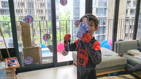 Your Friendly Neighbourhood Spider-Man - Ansel is 3!