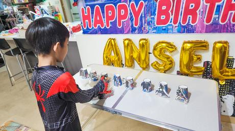 Your Friendly Neighbourhood Spider-Man - Ansel is 3!