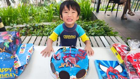 Your Friendly Neighbourhood Spider-Man - Ansel is 3!