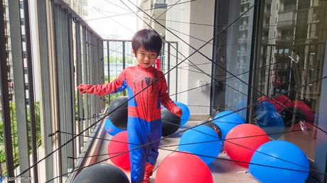 Your Friendly Neighbourhood Spider-Man - Ansel is 3!