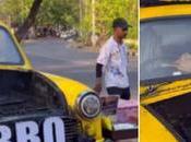 Ambassador Car's Engine Being Fired Make Juicy Chicken, Crowding Foodies