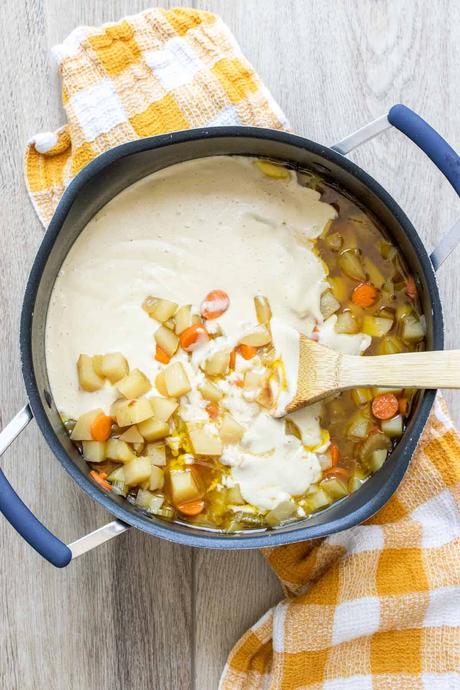 Vegan Baked Potato Soup