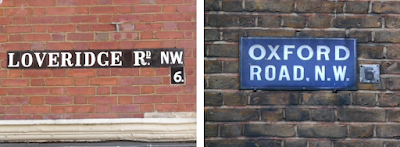 London street signs – additions to postal zones London street signs – additions to postal zones