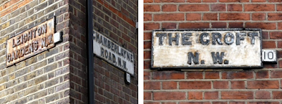 London street signs – additions to postal zones London street signs – additions to postal zones