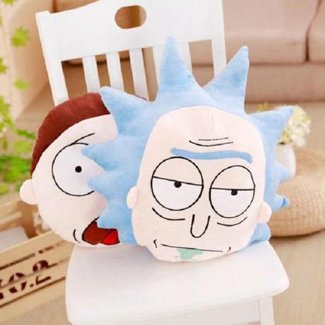 Rick And Morty Throw Pillows