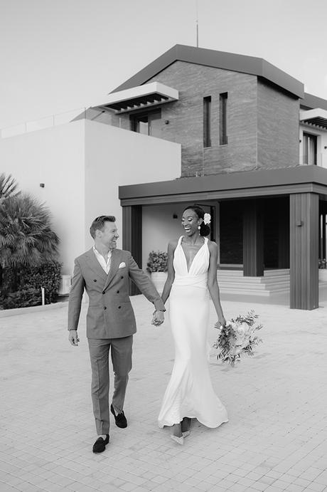 Destination wedding in Crete with a sophisticated flair | Norisha & Frank