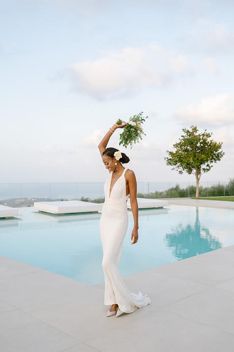 Destination wedding in Crete with a sophisticated flair | Norisha & Frank