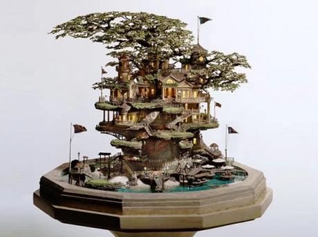 Bonsai Tree Turned into a Living World