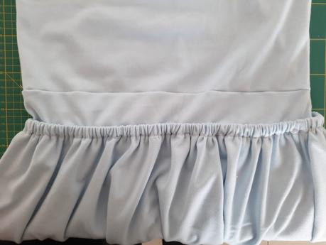 How an Alice costume made me feel historybounding (piecing is period!) The back bodice of my Alice in Wonderland costume, with evidence of the first piecing I had to do