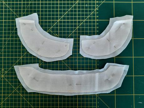 How an Alice costume made me feel historybounding (piecing is period!) Cutting the collar for my Alice in Wonderland costume