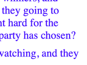 Note Dems: Voters Like Fighters Whiners Quitters