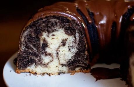 Zebra Bundt Cake