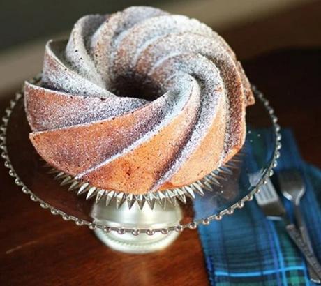 Spiced Bundt Cake with Whiskey-Coffee Glaze