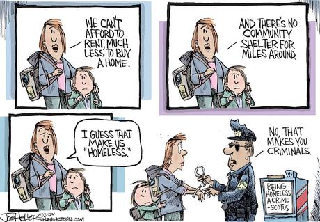 A Crime To Be Homeless