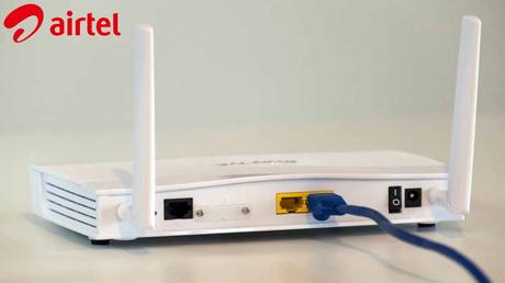 Airtel offering free wi fi router with installation for 6 12 months broadband plan recharge