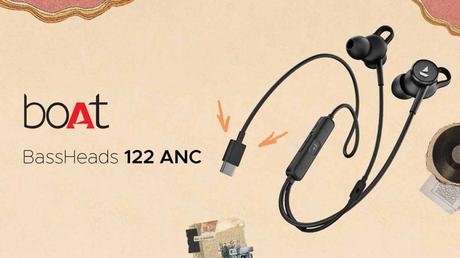 boat bassheads 122 anc launched as a wired usb c earbuds price
