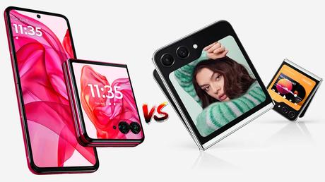 Motorola Razr 50 Ultra vs Samsung Galaxy Z Flip 5 Price Specifications comparison