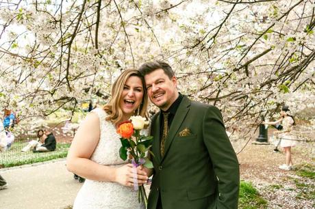 Rachael and Sean’s Elopement Wedding at Wagner Cove in April