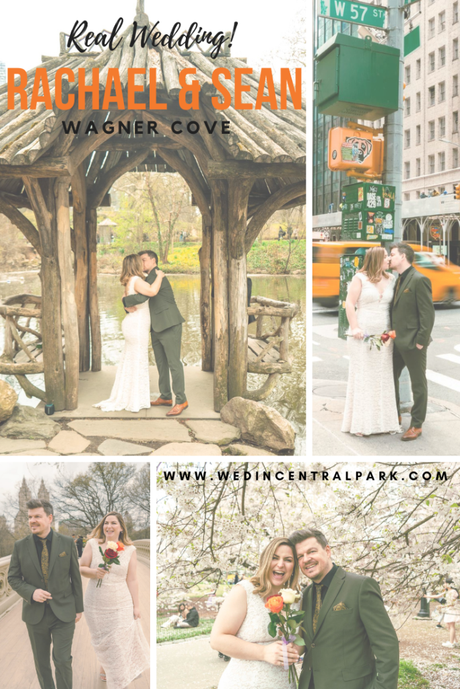 Rachael and Sean’s Elopement Wedding at Wagner Cove in April