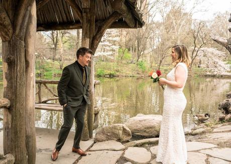 Rachael and Sean’s Elopement Wedding at Wagner Cove in April