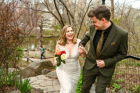 Rachael and Sean’s Elopement Wedding at Wagner Cove in April