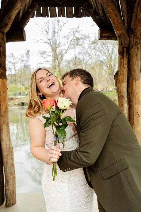 Rachael and Sean’s Elopement Wedding at Wagner Cove in April