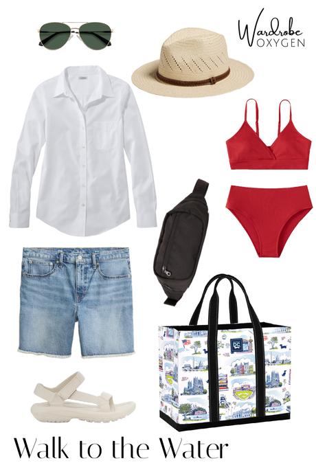 Summer Capsule Wardrobe: Waterfront Vacation