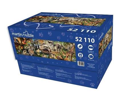 Martin Puzzle Animals - 52,100 Puzzle Pieces