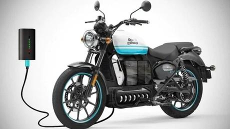 Royal Enfield electric motorcycle design revealed in parent images