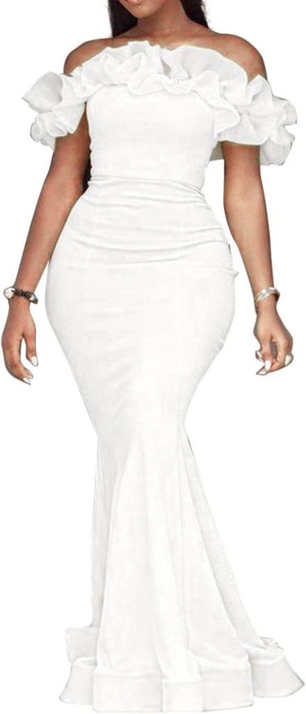 plus size evening dress