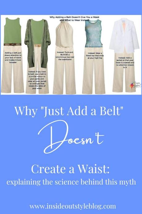 Why “Just Add a Belt” Doesn’t Create a Waist (explaining the science behind this myth)