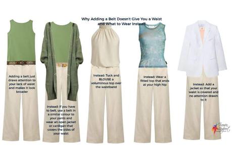 Why “Just Add a Belt” Doesn’t Create a Waist (explaining the science behind this myth)